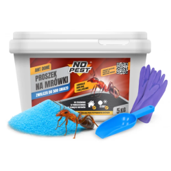 Ameisenpulver 5 kg No Pest Ant Done – Mittel gegen Ameisen im Haus und Garten, Granulat.
